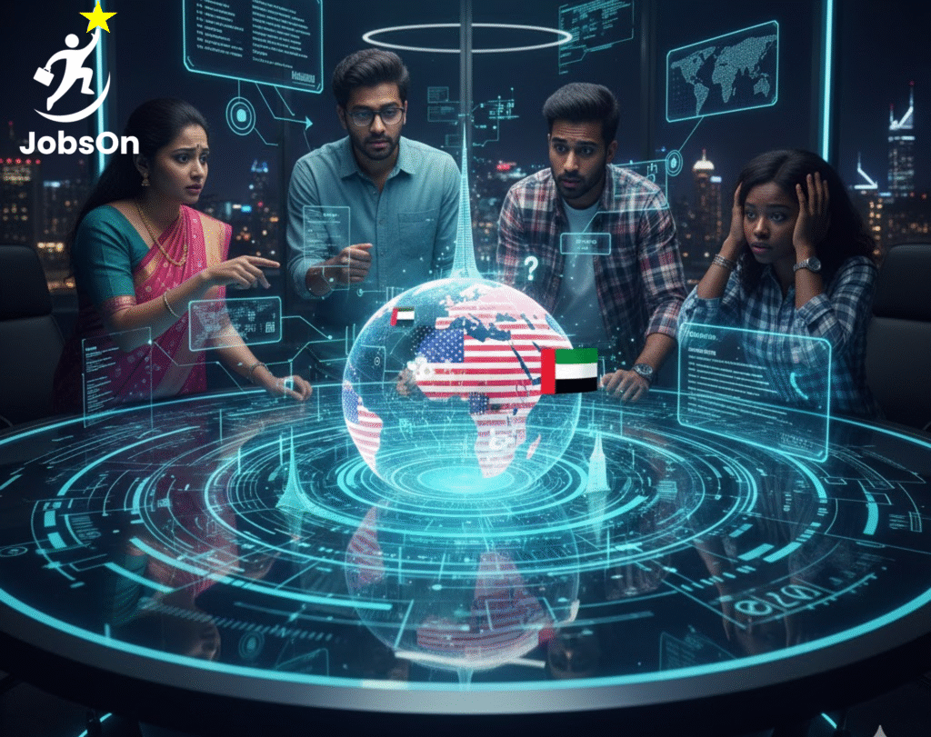 overseas jobs confusion Dubai USA Africa job seekers