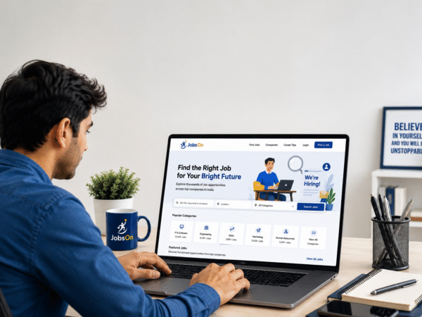 JobsOn job search platform for finding jobs in India - JobsOn